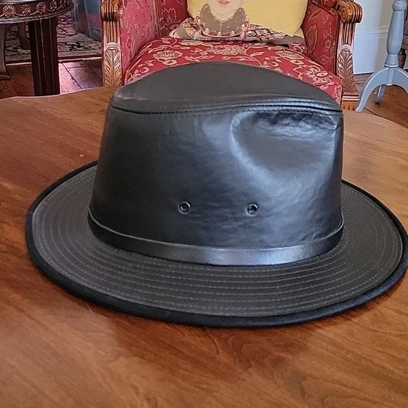 Vtg Wilson's Leather Hat - Picture 3 of 7